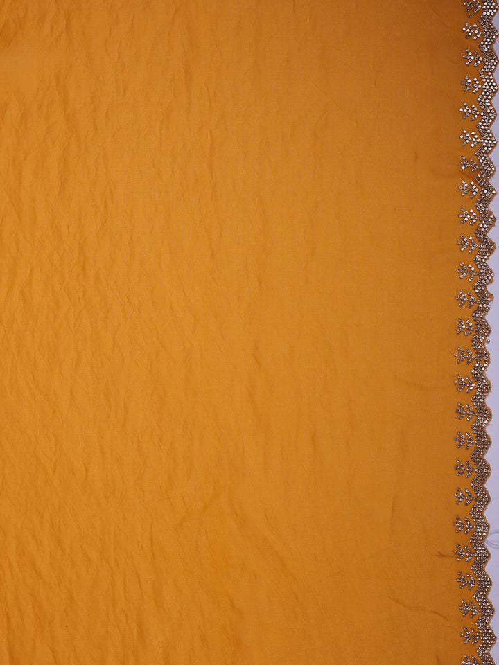 Embroidered Organza Saree