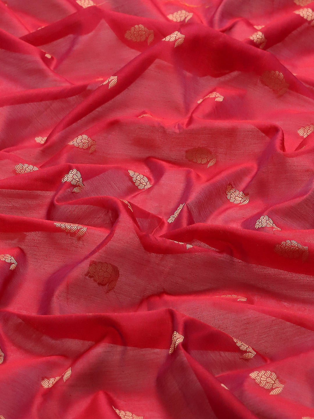 Resham Woven Design Cotton Blend Woven Saree