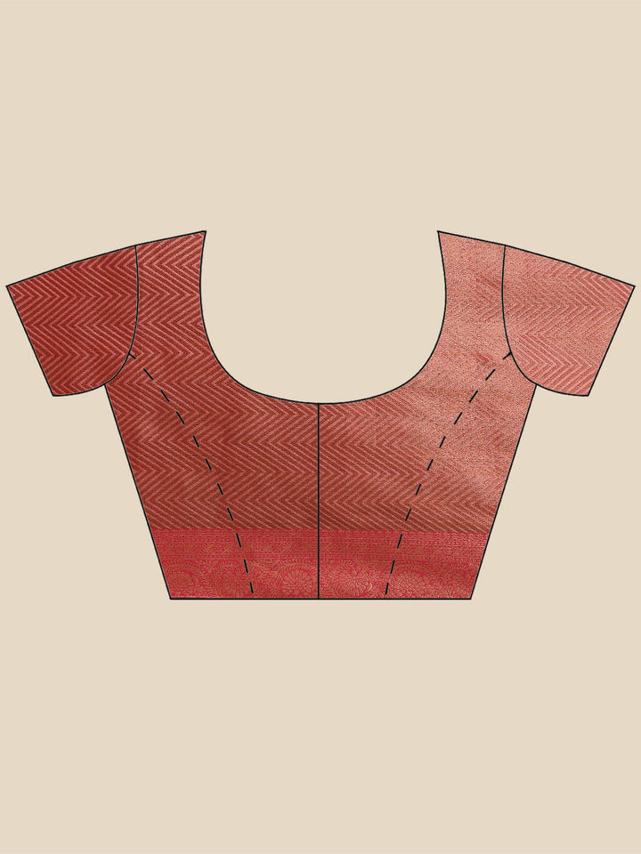 Zari Jaal Woven Handloom Saree