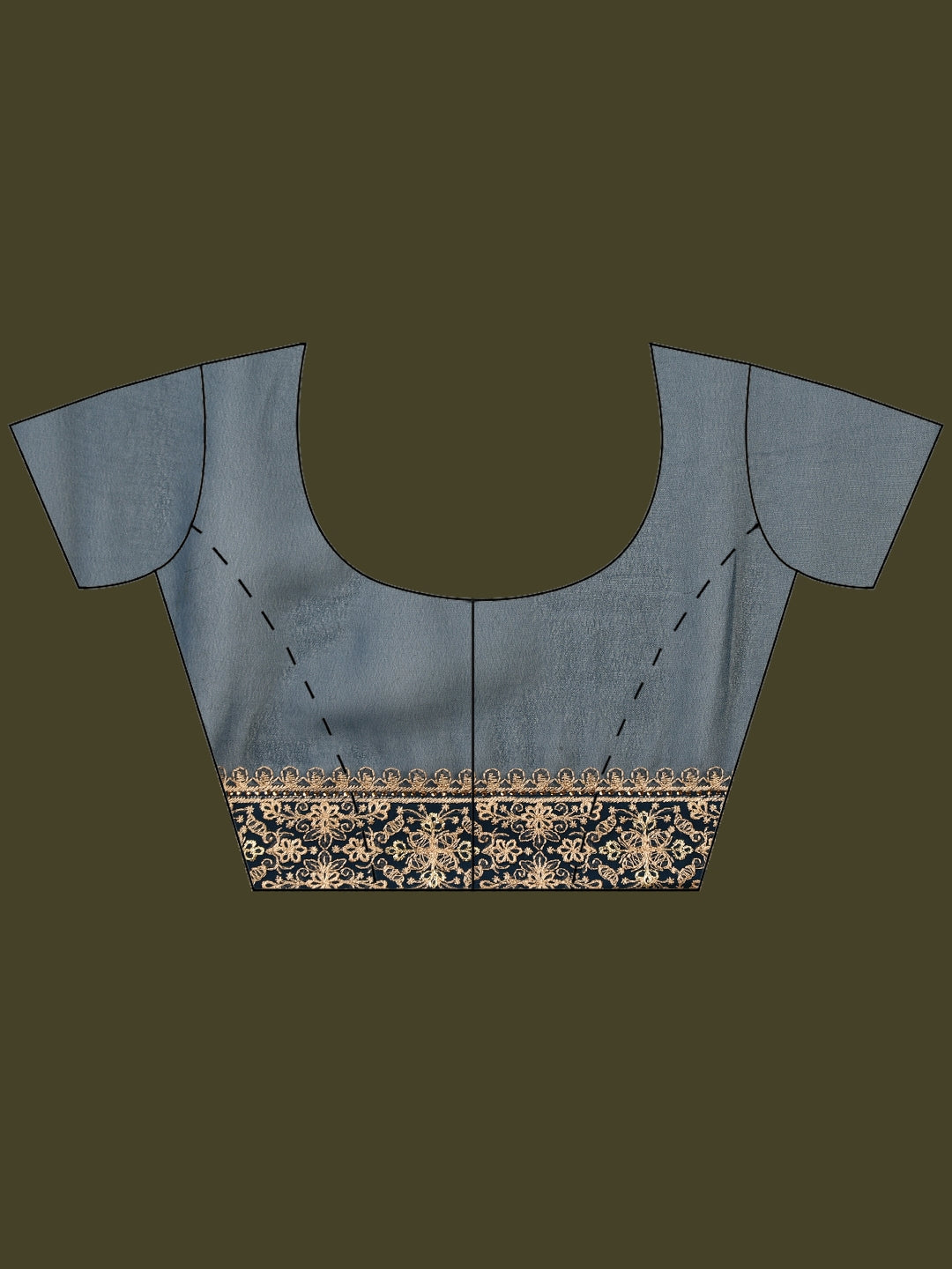 Embroidered Georgette Saree