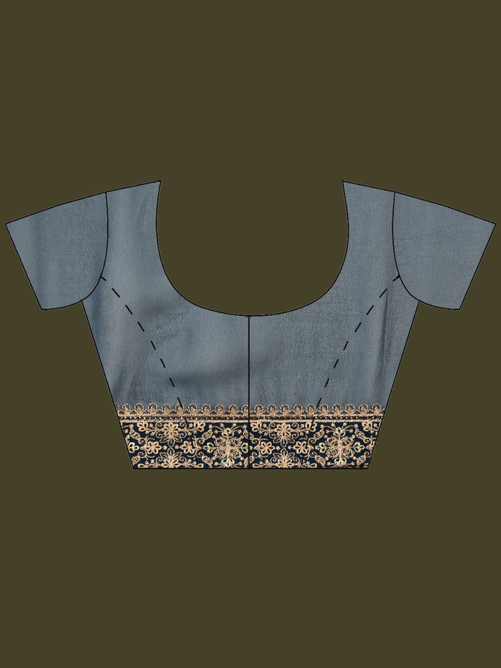 Embroidered Georgette Saree