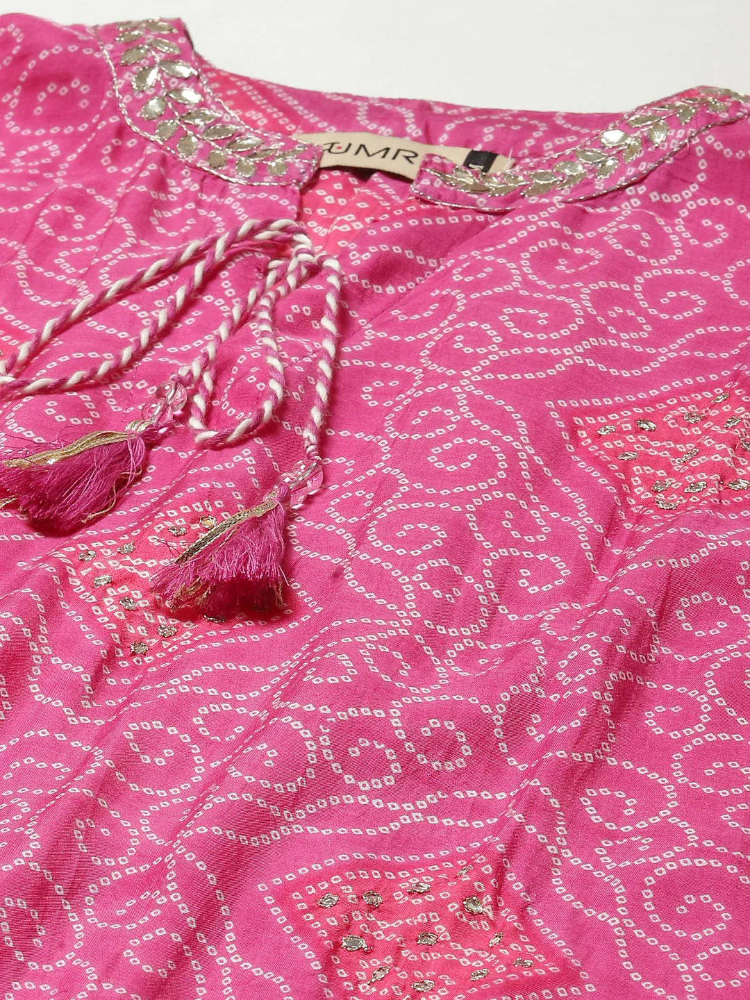 Printed Muslin Kaftan Kurta