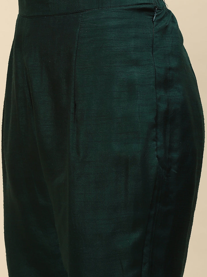Banarasi Handloom Kurta With Pants &amp; Dupatta