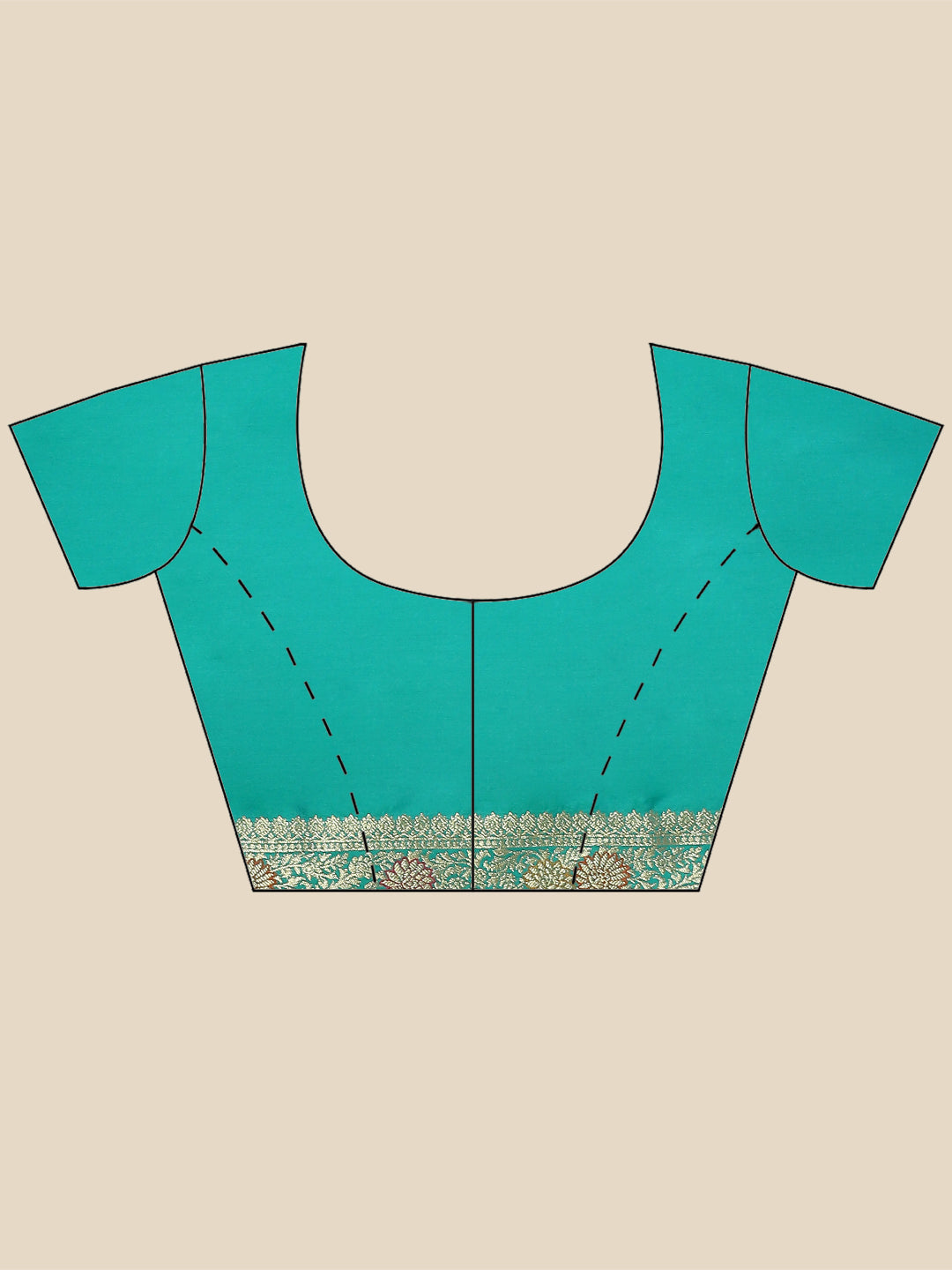 Zari Jaal Woven Art Silk Banarsi Saree