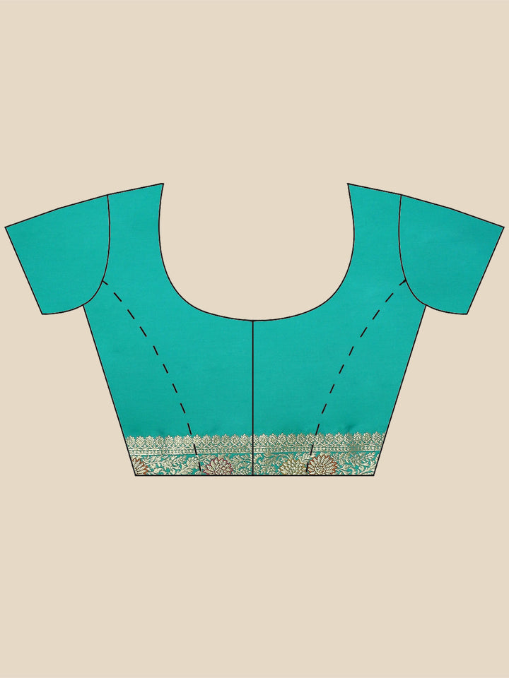 Zari Jaal Woven Art Silk Banarsi Saree