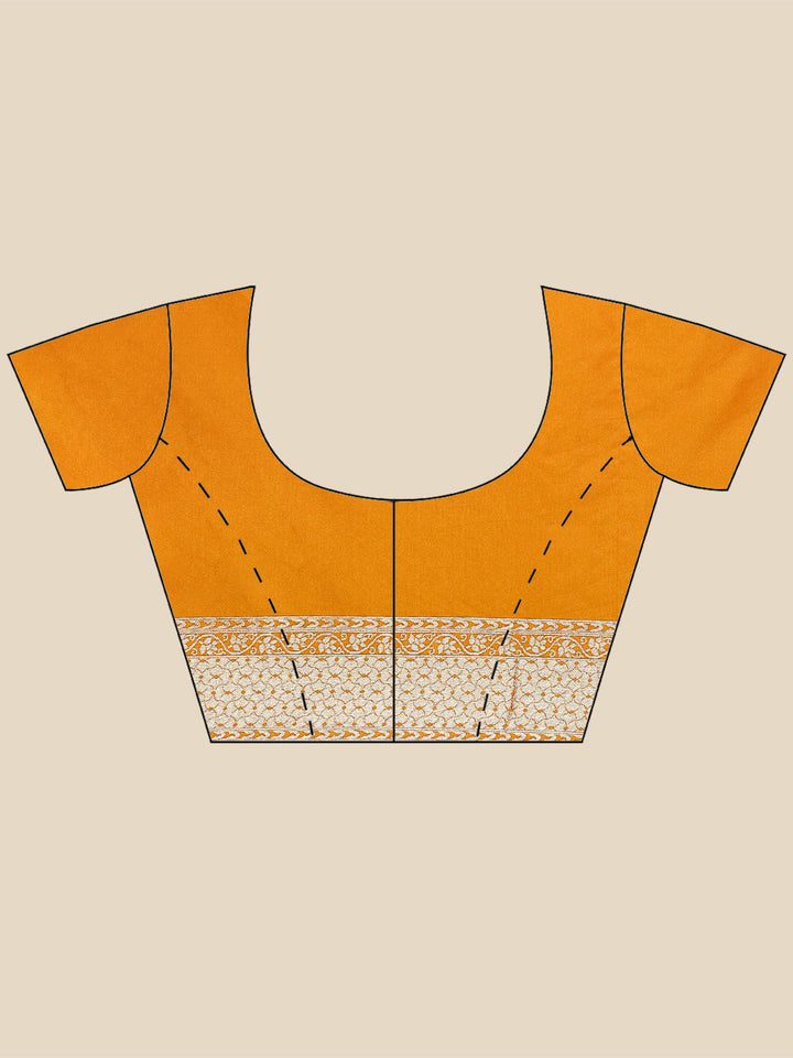 Zari Booti Woven Art Silk Banarsi Saree