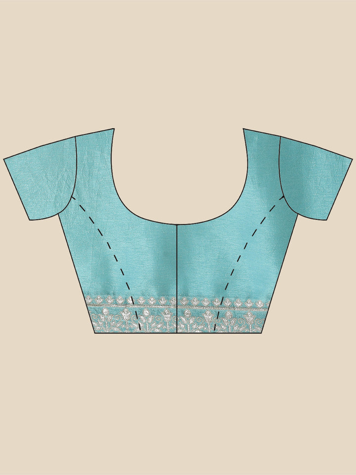 Zari Jaal Handloom Woven Saree