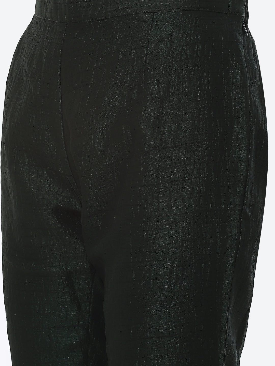 Zari Booti Art Handloom Kurta With Pant Art Silk Dupatta