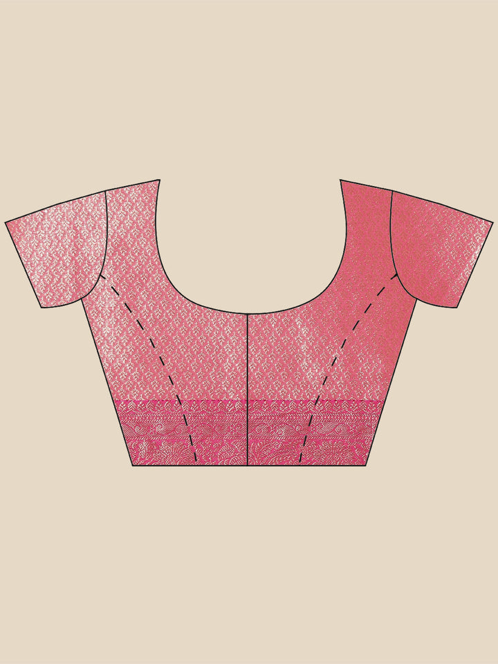 Zari Jaal Woven Cotton Saree