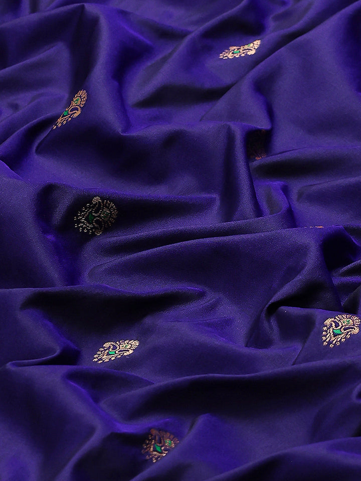 Woven Design Cotton Blend Saree