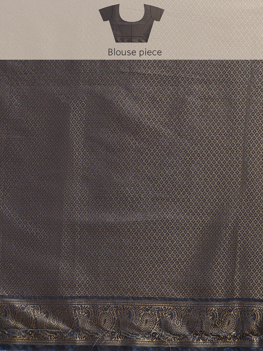 Abstract Banarasi Art Handloom Printed Saree