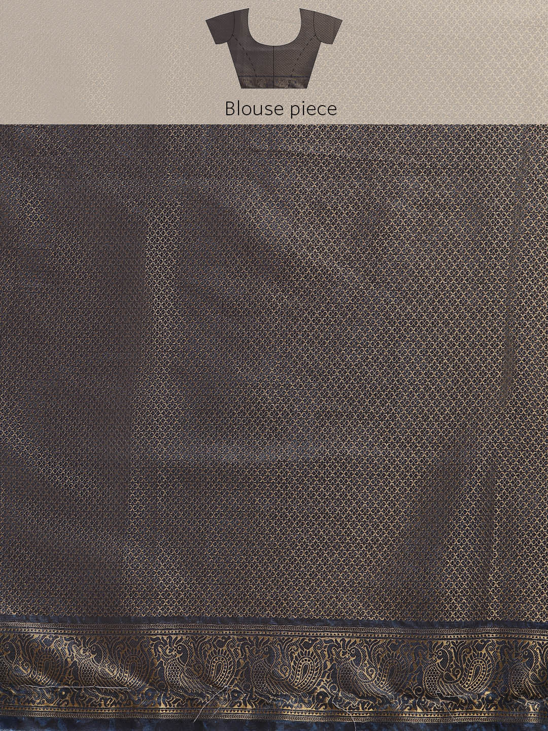 Abstract Banarasi Art Handloom Printed Saree