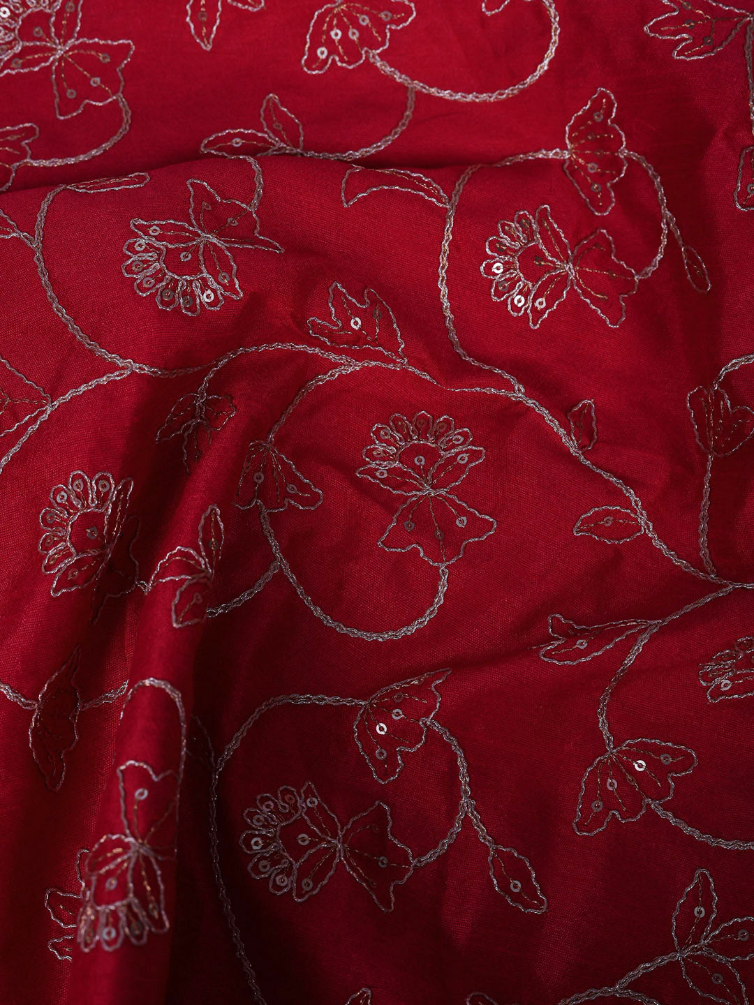 Embroidered Art Silk Saree