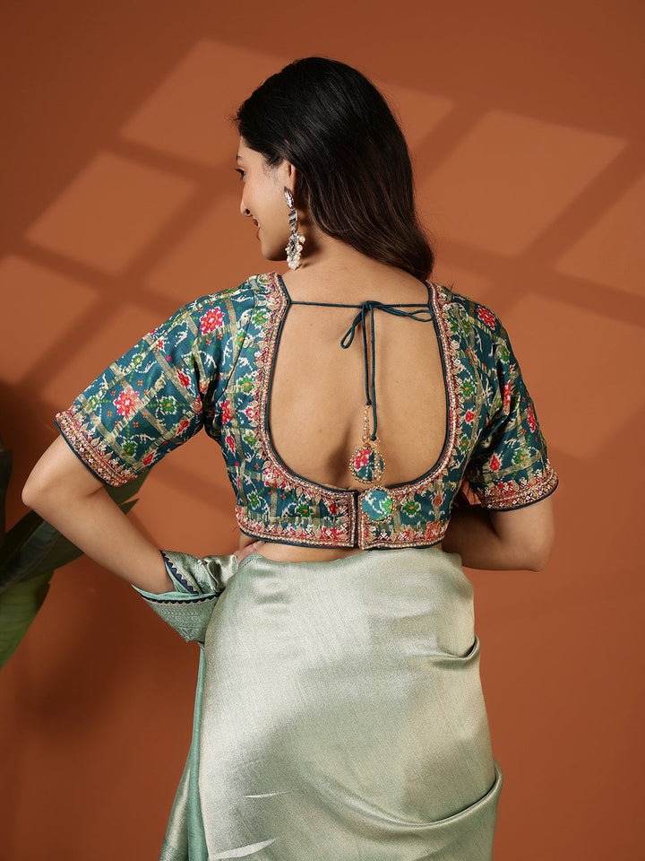 Embroidered Banarasi Saree