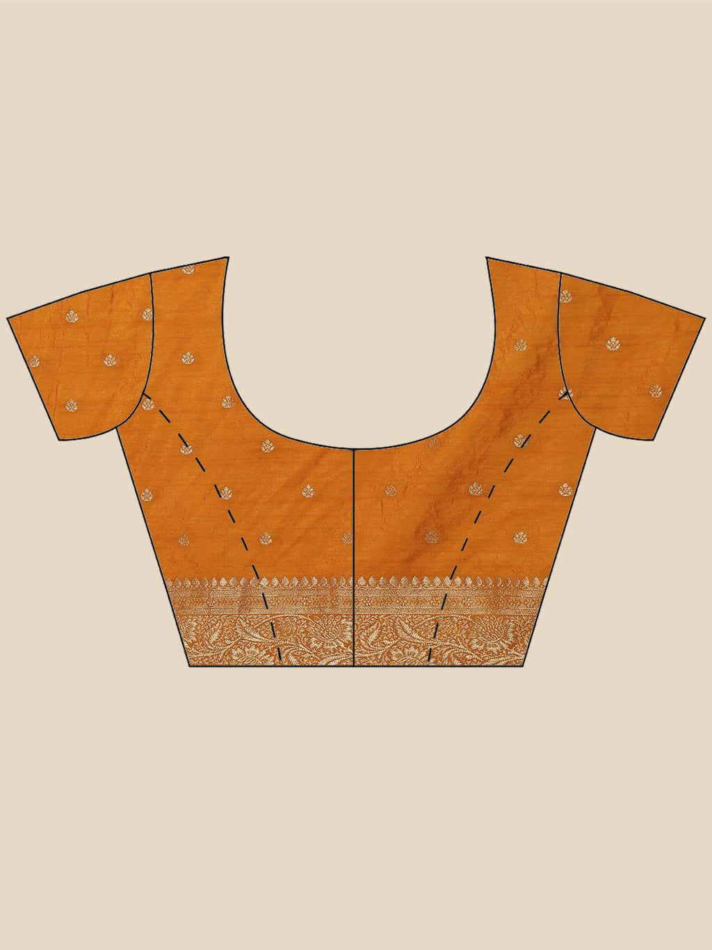 Zari Border Woven Handloom Saree
