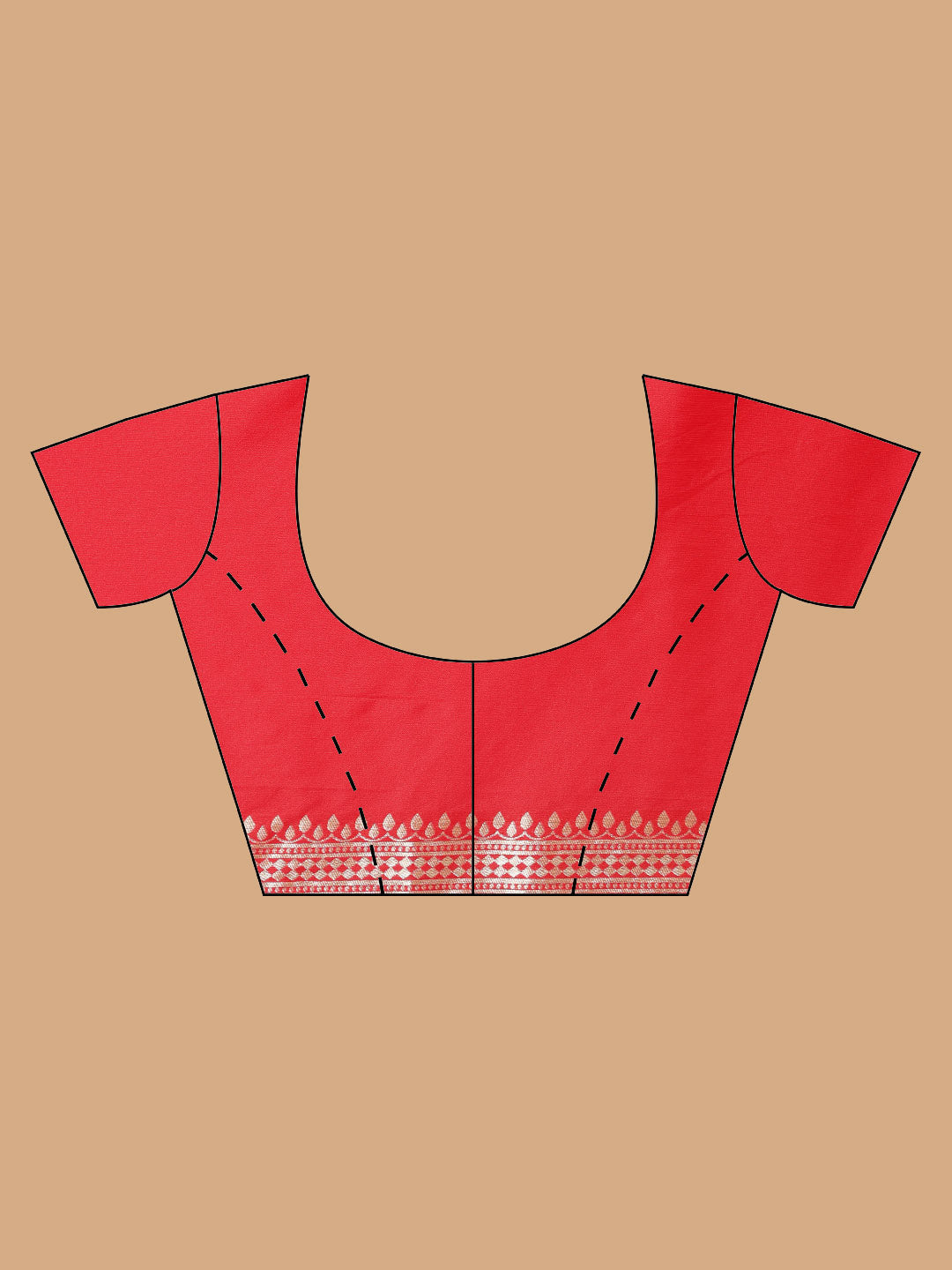 Zari Border Banarasi Woven Saree