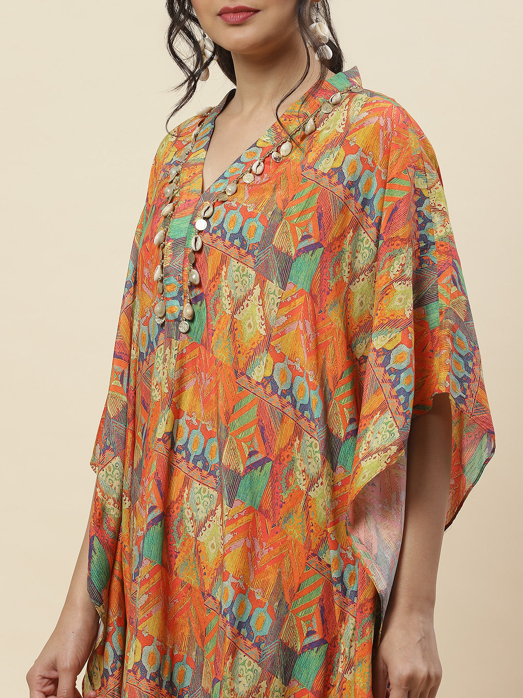 Printed Muslin Kurta With Pants