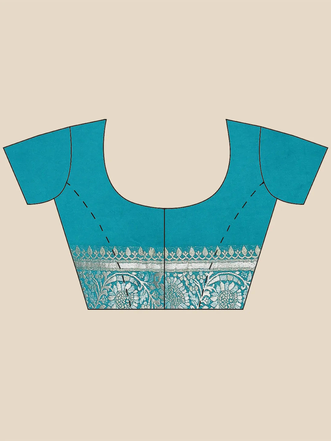 Zari Border Art Handloom Woven Saree