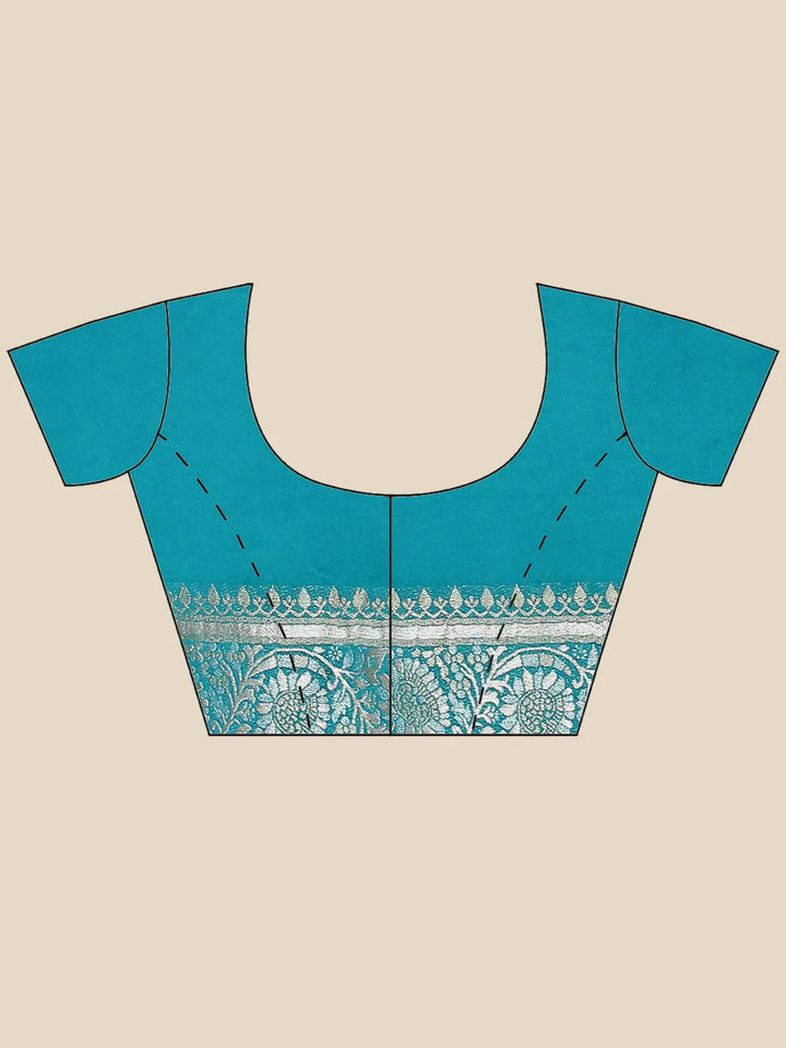 Zari Border Art Handloom Woven Saree