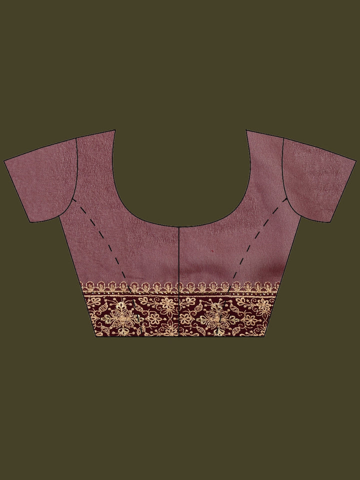 Embroidered Georgette Saree