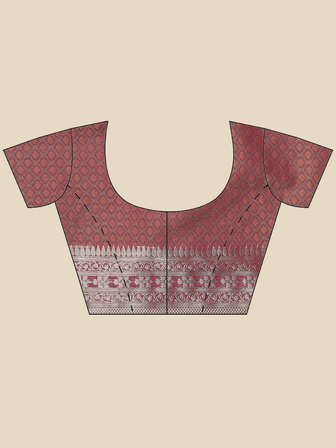 Zari Border Woven Cotton Saree