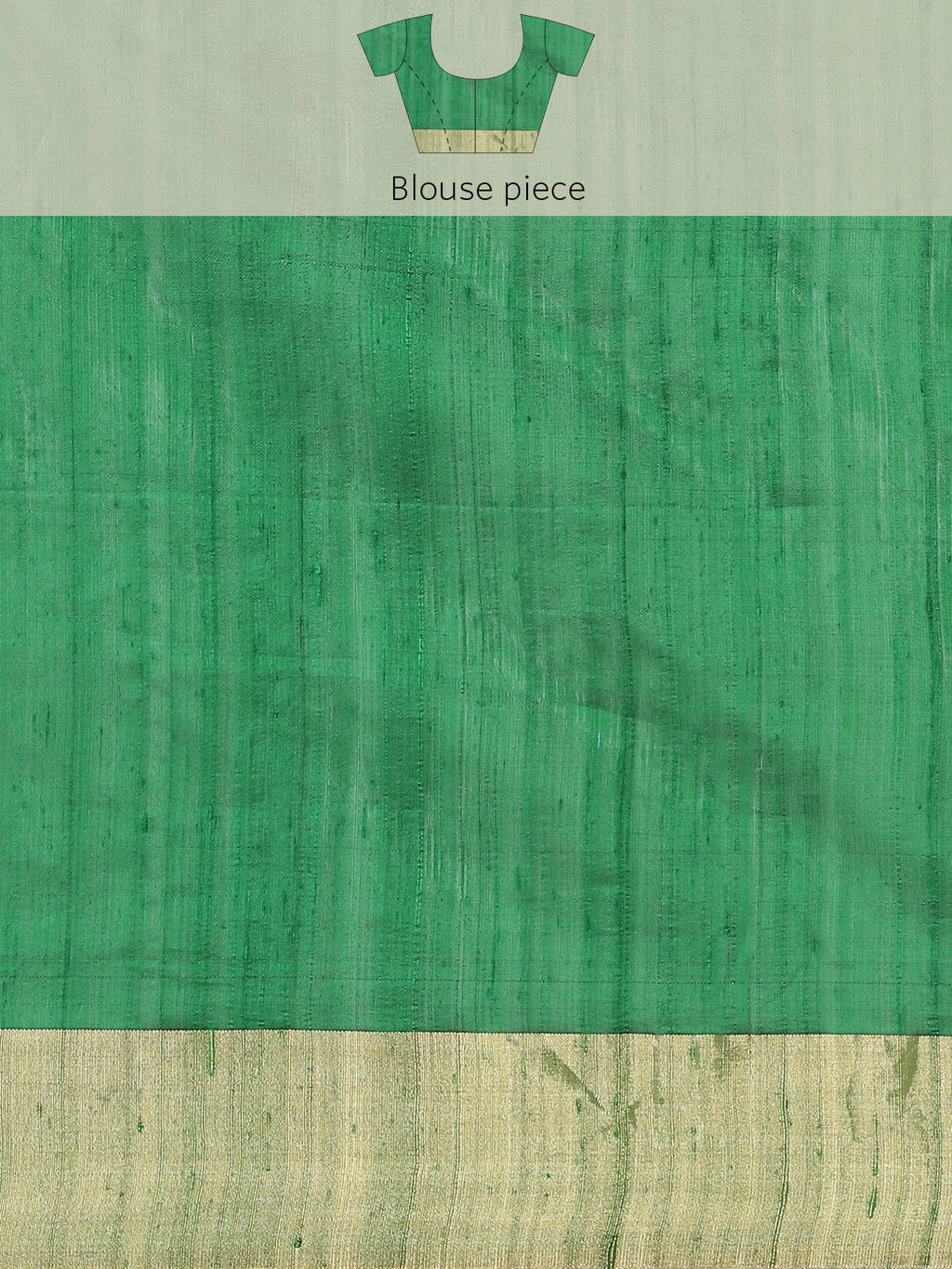 Green Handloom Woven Saree