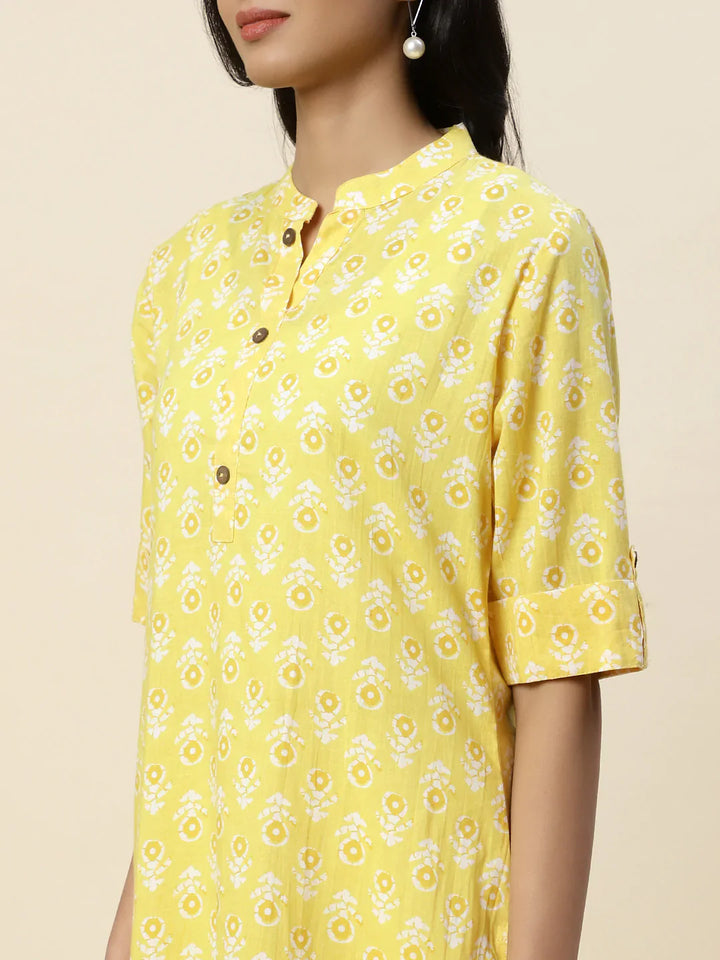 Printed Cotton Kurta