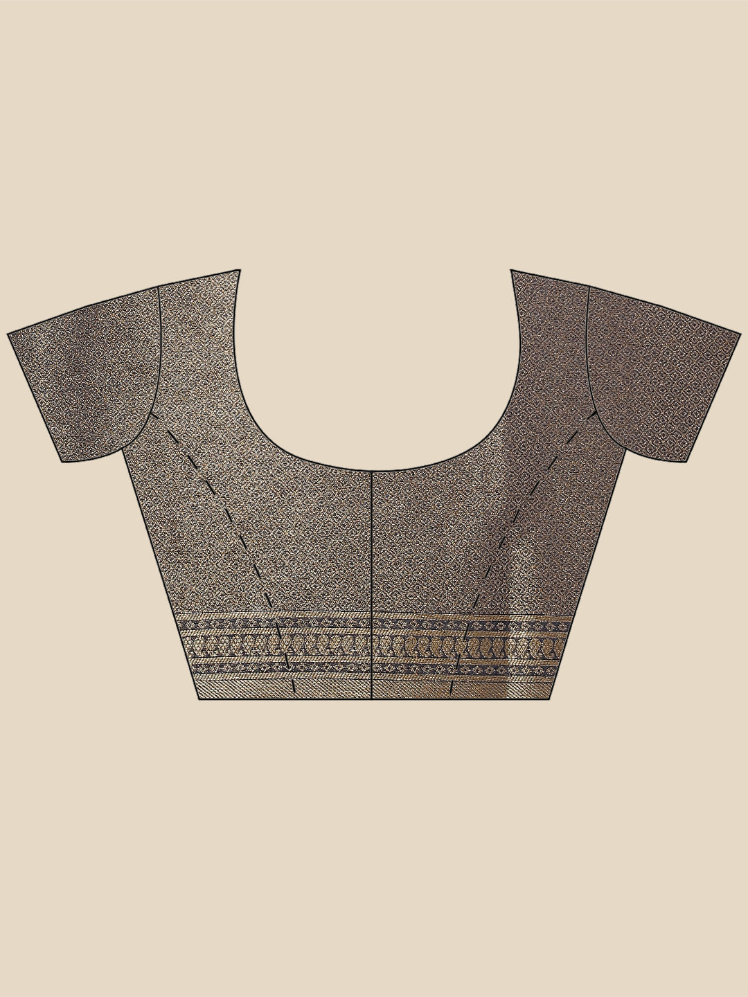 Zari Jaal Woven Handloom Saree