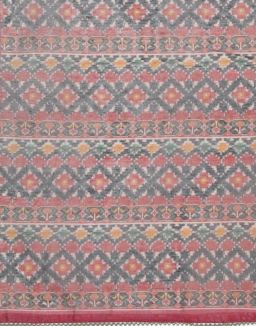 Printed Chanderi Suit Piece