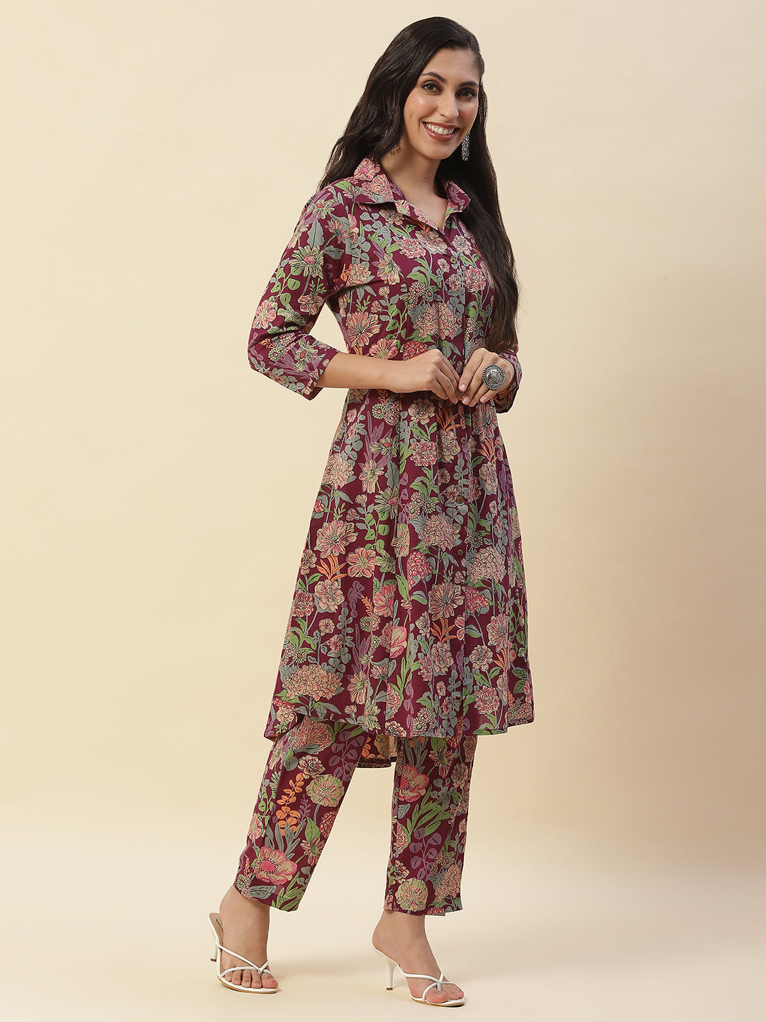 Cotton Kurta With Pants