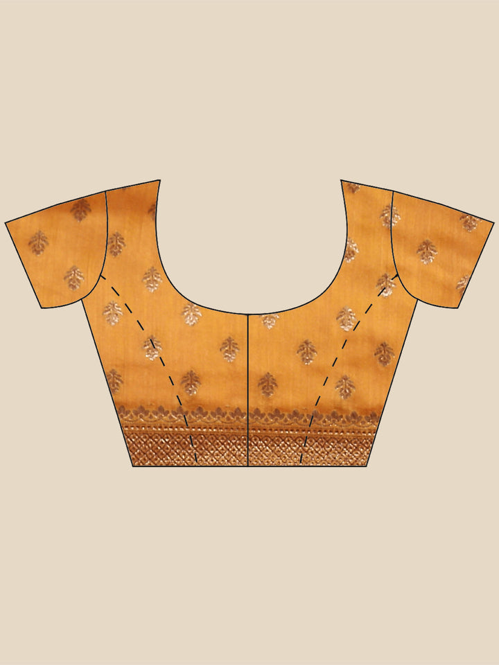 Antique Booti Banarasi Woven Saree