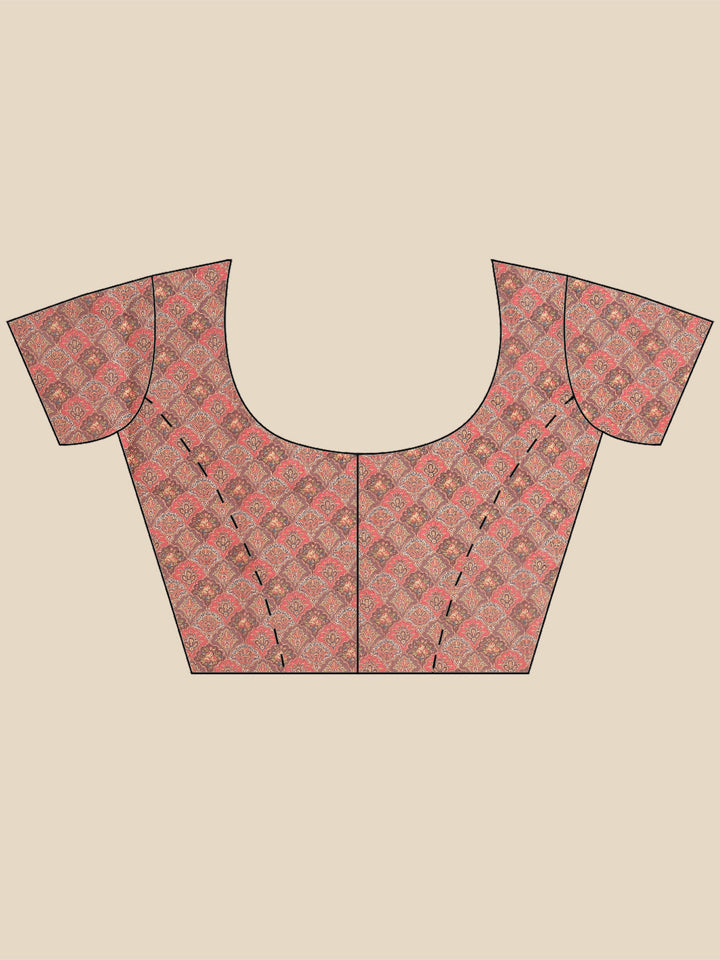 Digital Printed Handloom Saree