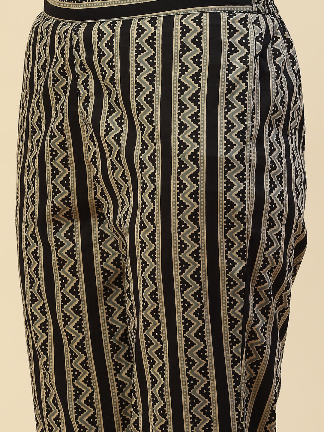 Printed Cotton Kurta With Pant & Cotton Dupatta