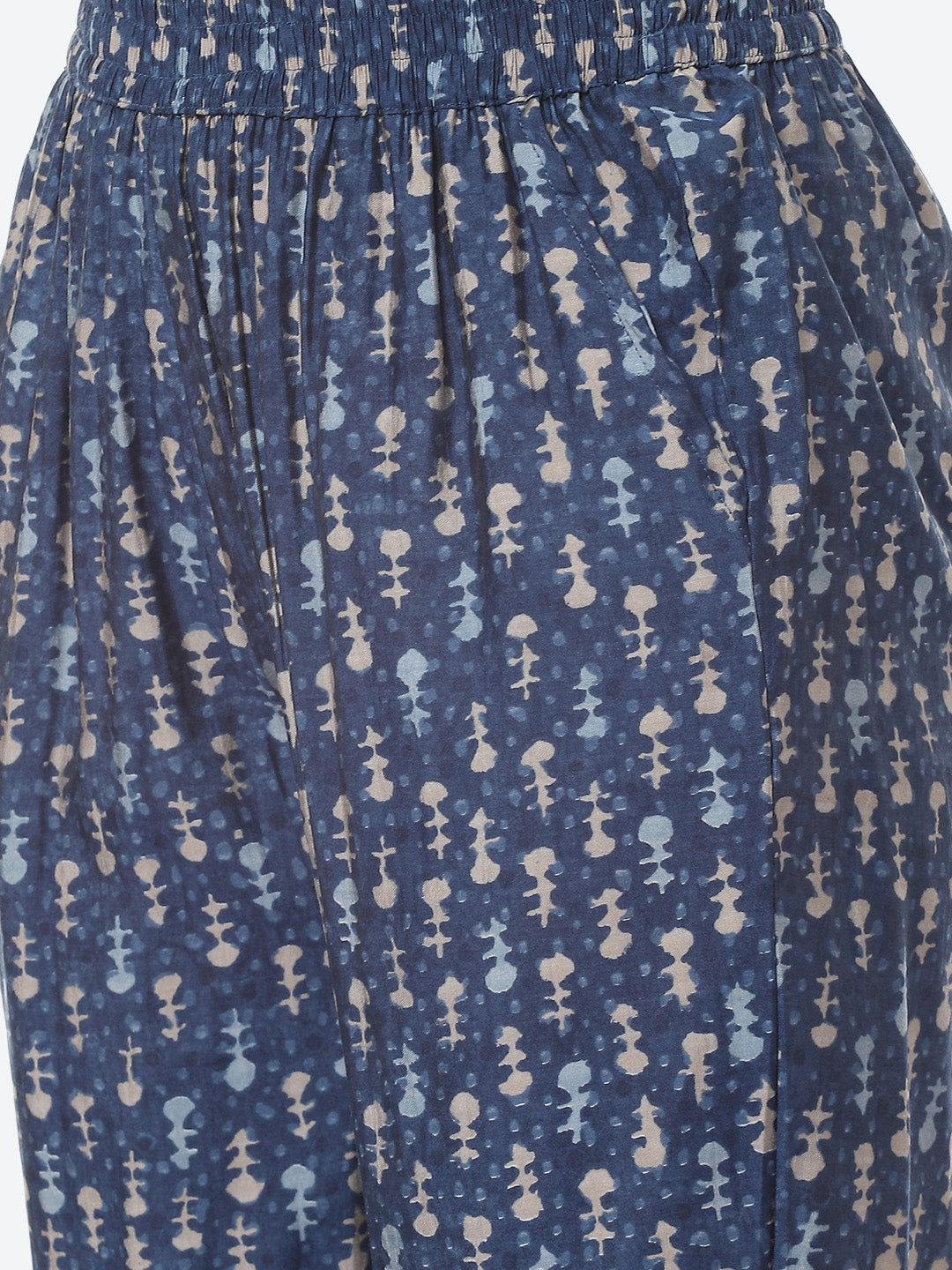 Paisley Printed Muslin Kurti With Pant