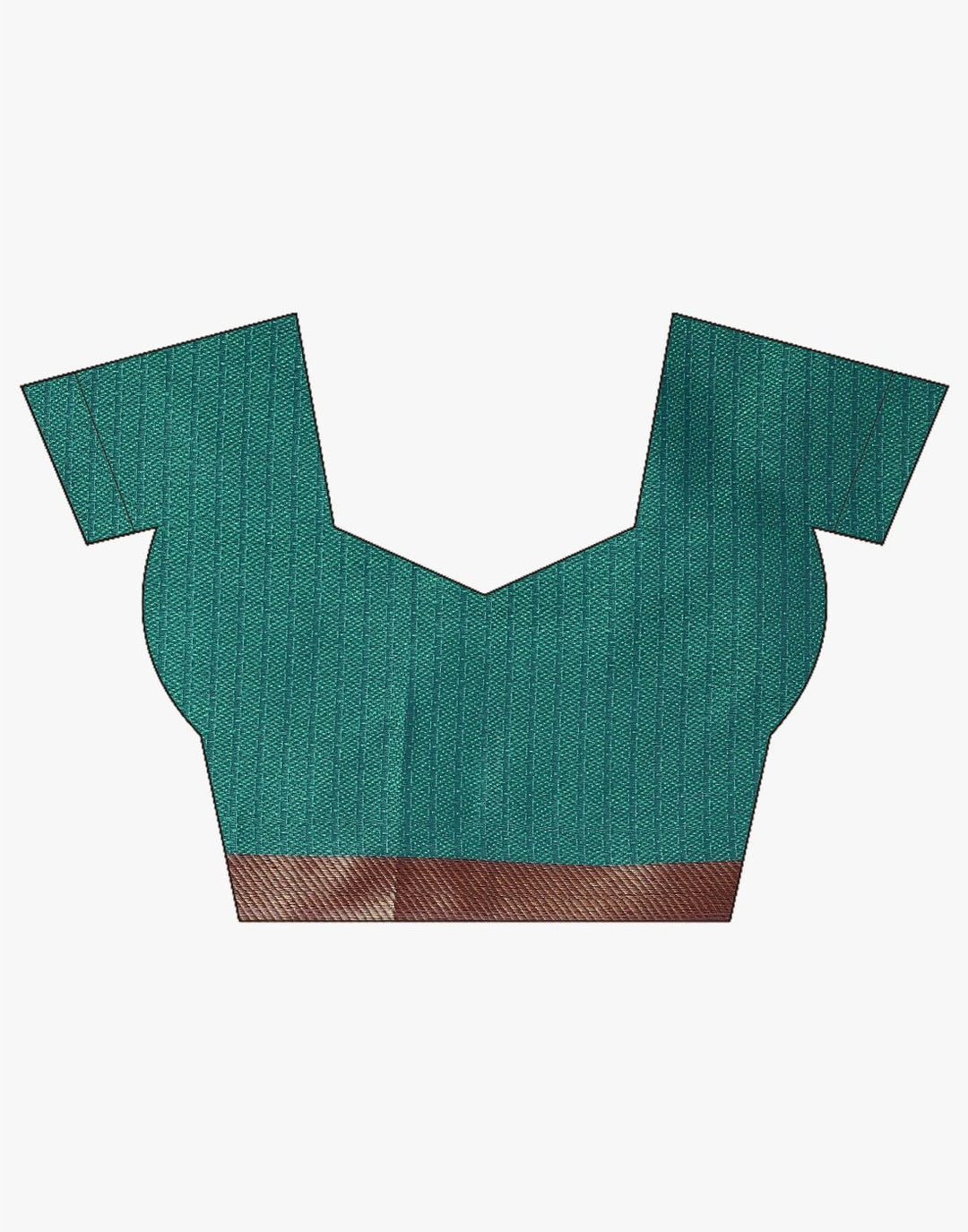 Green Cotton Woven Saree