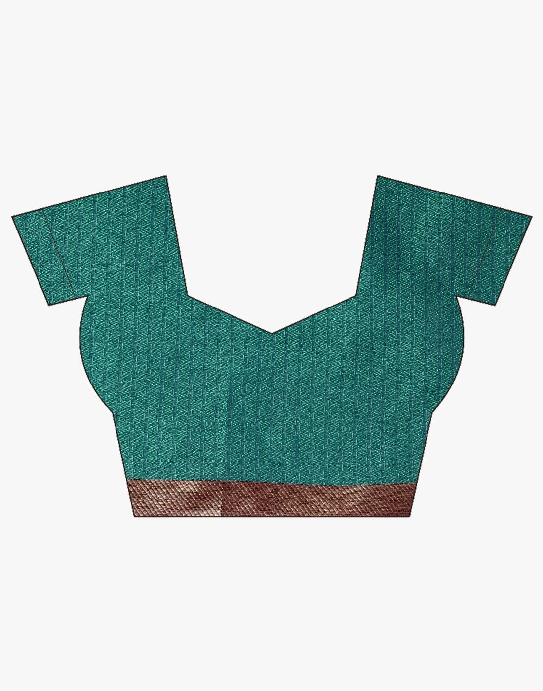 Green Cotton Woven Saree
