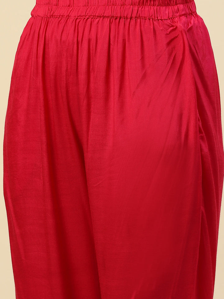 Printed Muslin Kurta With Pants