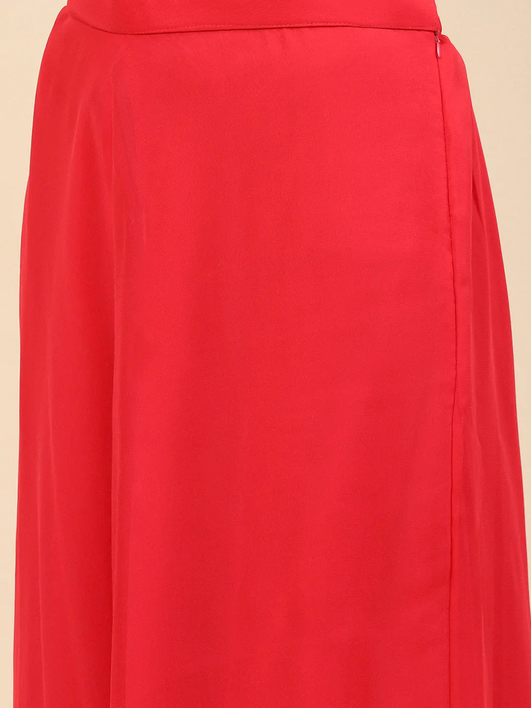 Sequin Embroidered Georgette Kurta With Sharara &amp; Dupatta