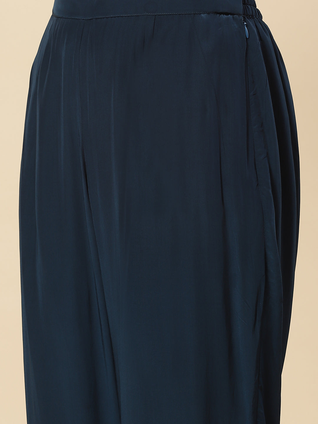 Sequin Embroidered Georgette Kaftan Kurta With Pants