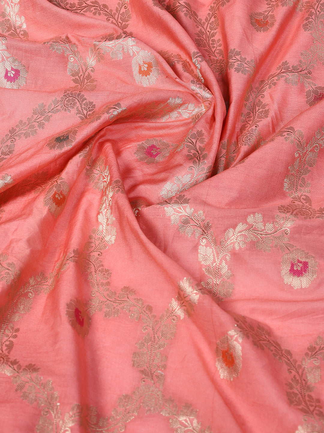 Zari Woven Cotton Blend  Saree