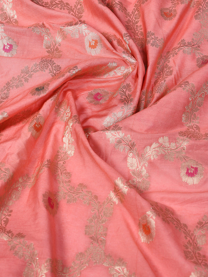 Zari Woven Cotton Blend  Saree