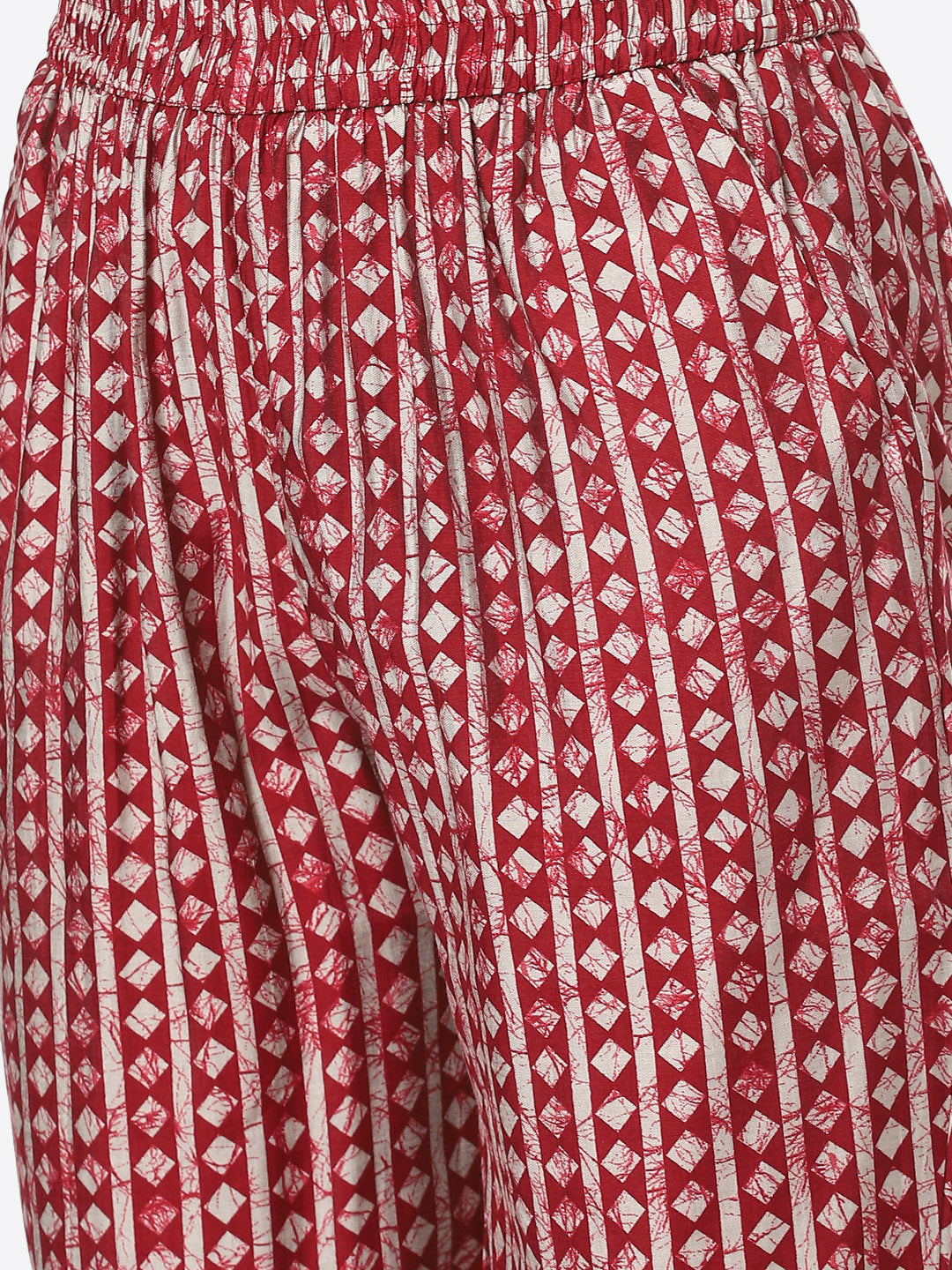 Printed Muslin Kurti With Pant