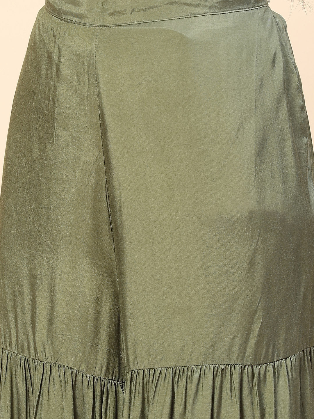 Floral Printed Muslin Kurta With Sharara