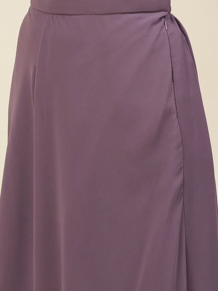 Sequin Embroidered Georgette Kurta With Palazzo &amp; Dupatta
