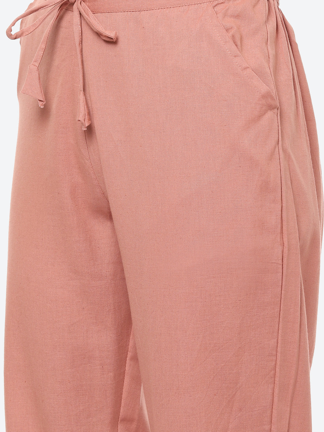 Printed Muslin Kurta With Pant