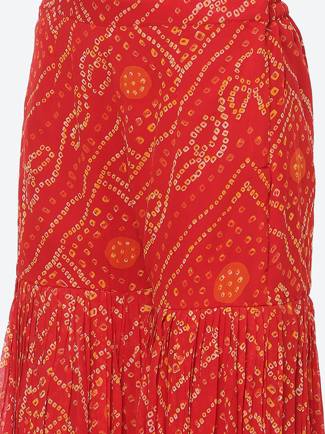 Bandhez Printed Georgette Stitched Salwar Kameez With Net Dupatta