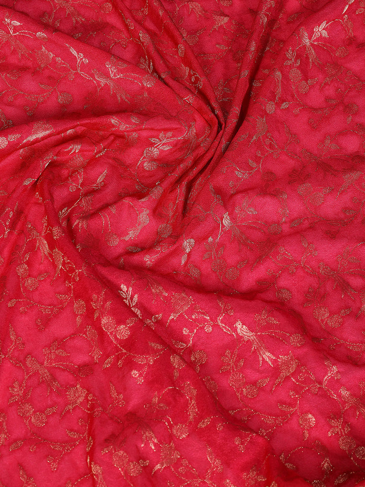 Zaari Jaal Crepe Saree