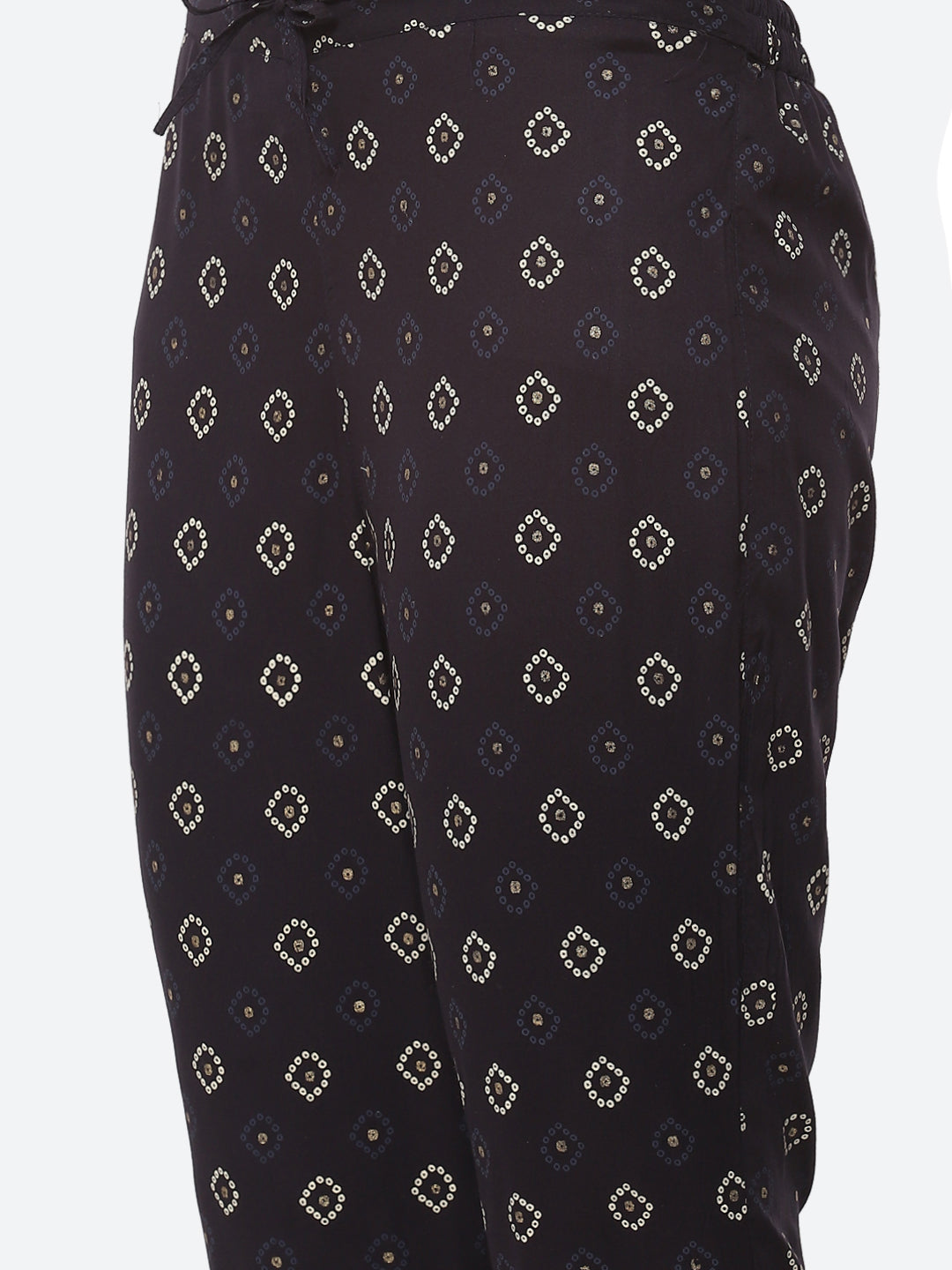 Printed Cotton Stitched Kurti With Pant And Printed Dupatta