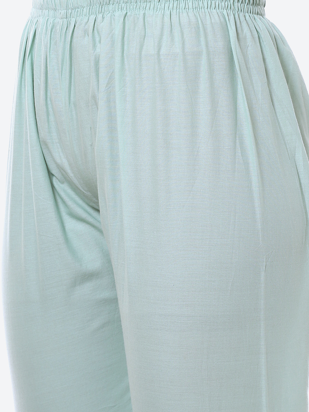 Cut Work Cotton Kurta With Pant