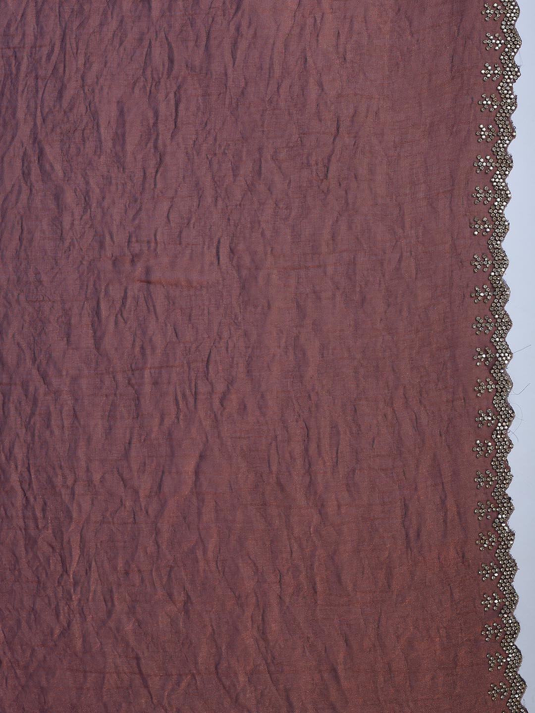 Embroidered Organza Saree